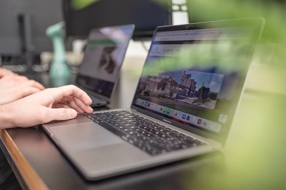 A business website designed and built by Halizona